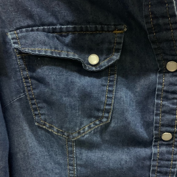 New Look Denim button down - Picture 5 of 6